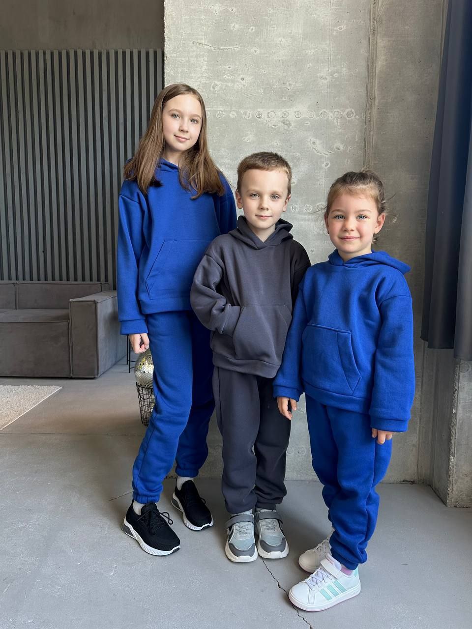 Дитячі костюми з тринитки на флісі(Туреччина,не кашлатиться)електрик