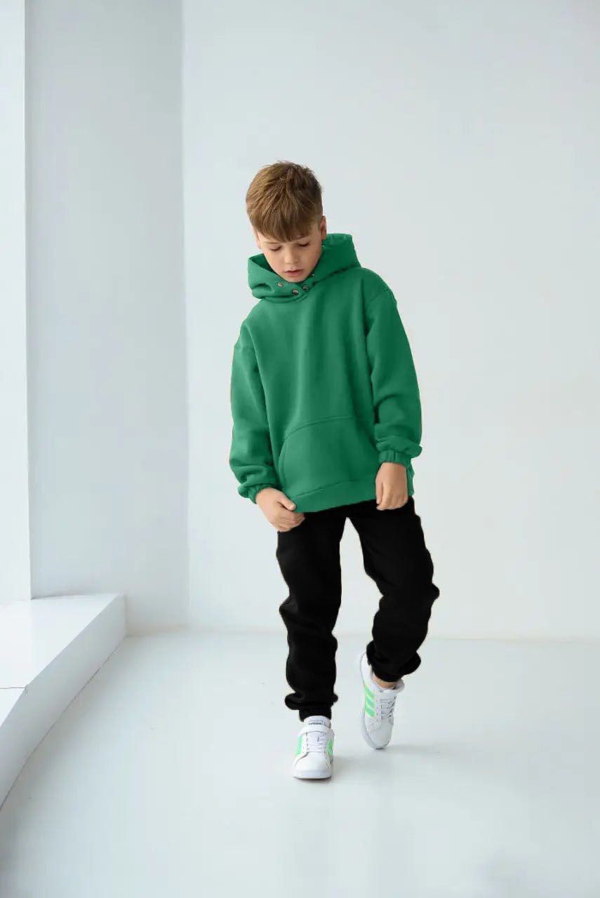 акція!дитячий костюм з тринитки на флісі